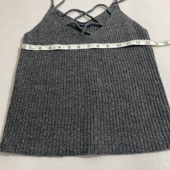 American Eagle Outfitters Cropped V-Neck Sweater Cami - Picture 6 of 6